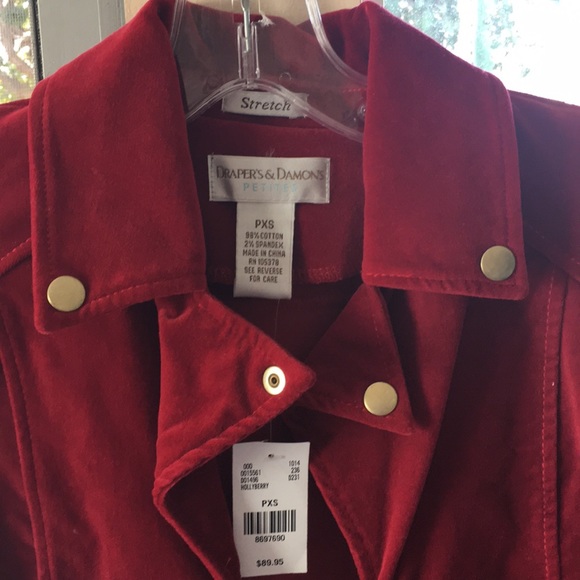 Velvet jacket - Picture 2 of 4